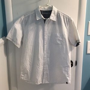 Mens Airwalk Cotton Polka Dot Shirt sz Lg